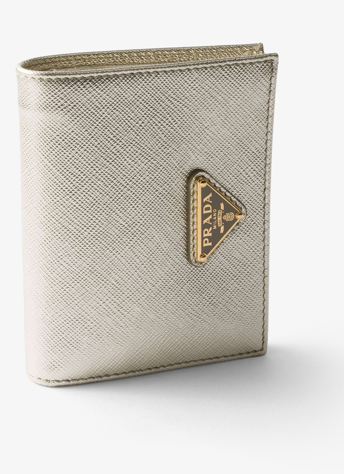 Prada Small portemonnee van kalfsleer  - detail 4 goud