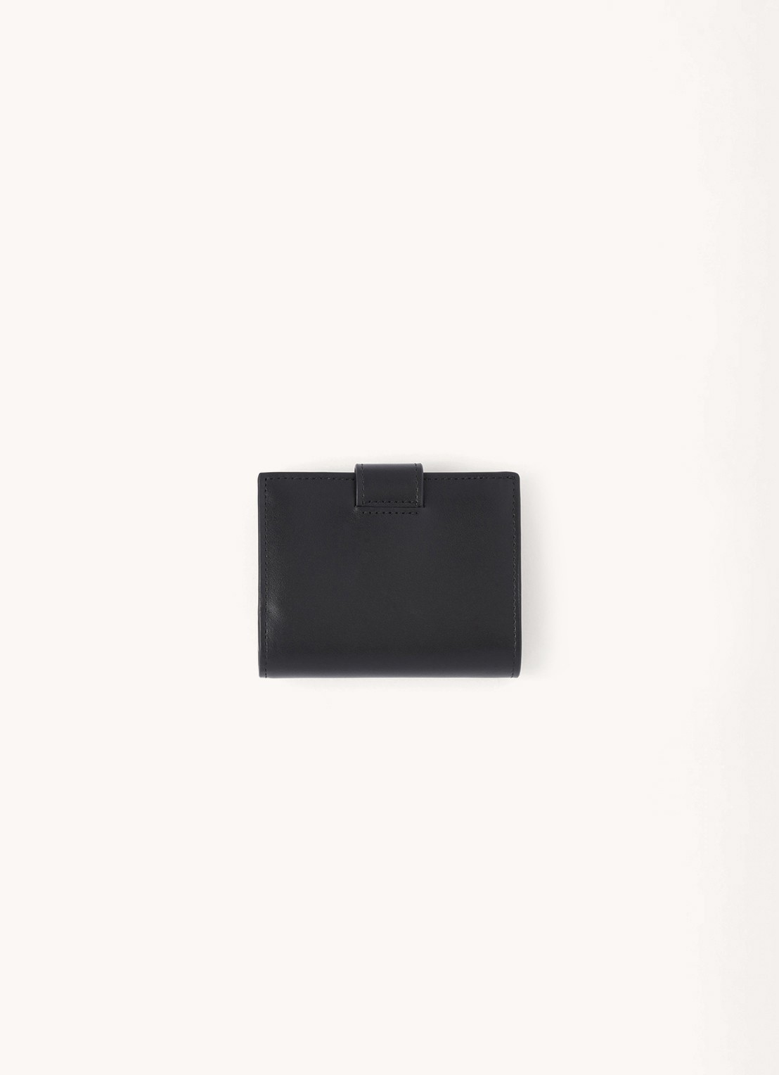 Prada Small portemonnee van leer - detail 4 zwart
