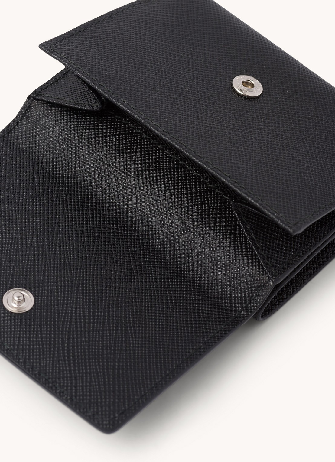 Prada Small Saffiano leather wallet - detail 5 zwart