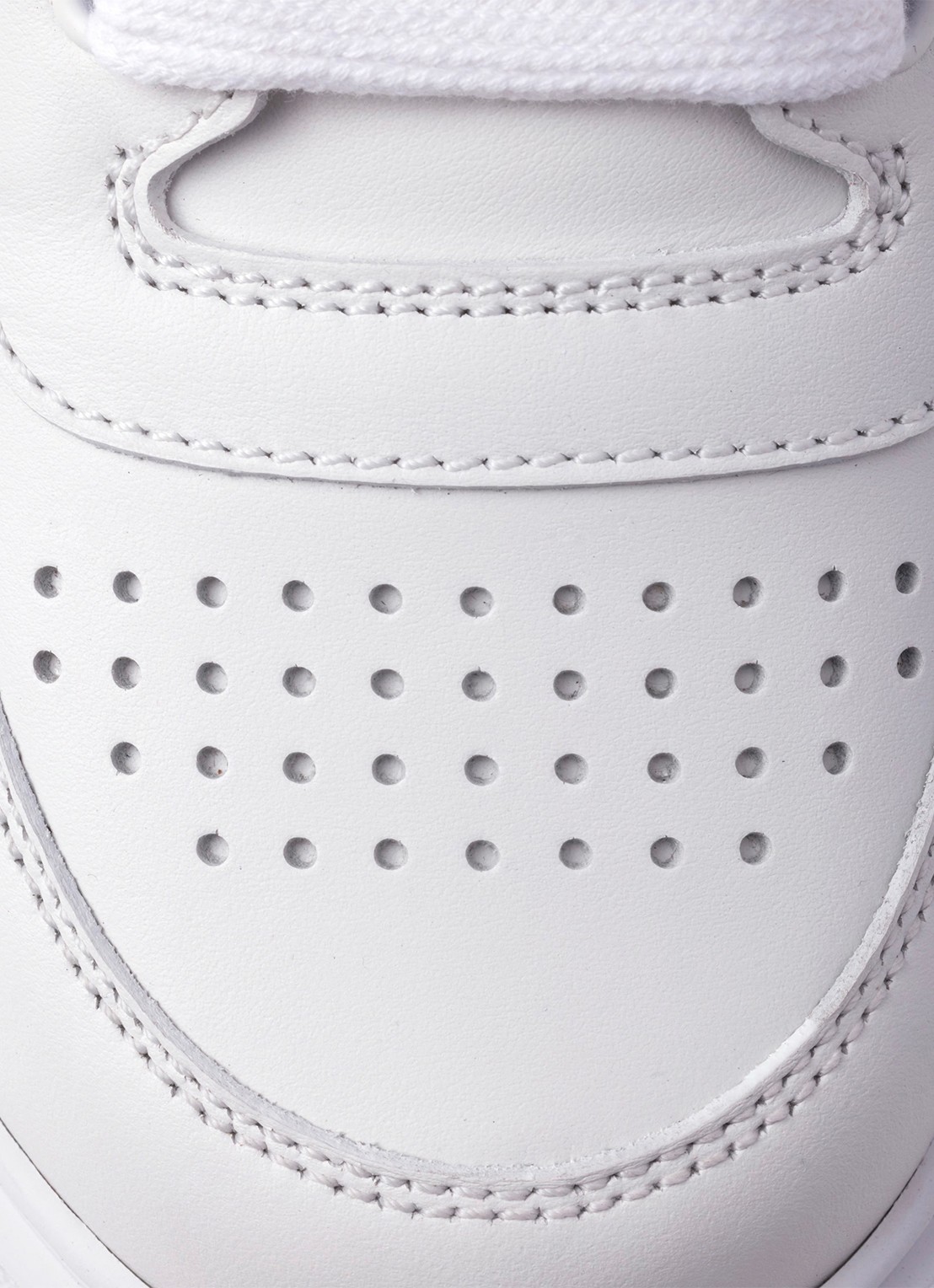 Prada Sneaker van leer - detail 3 wit