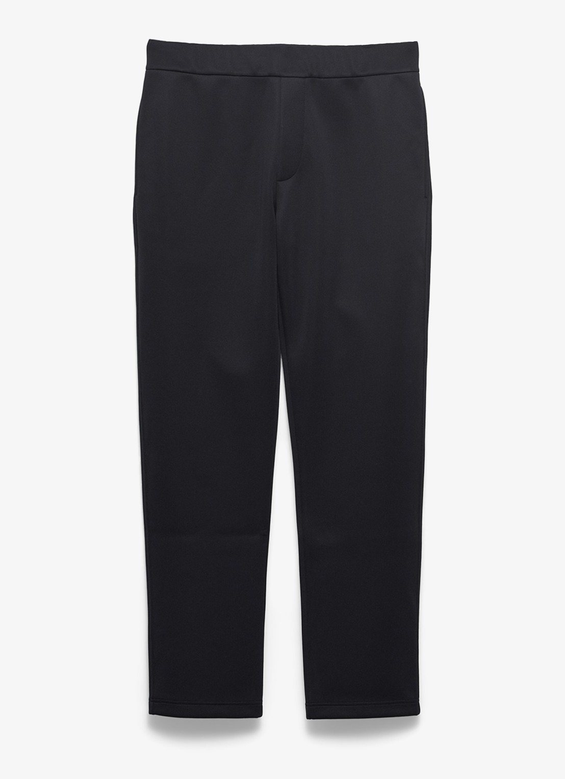 Prada Straight fit pantalon met steekzakken - voorkant 4 zwart