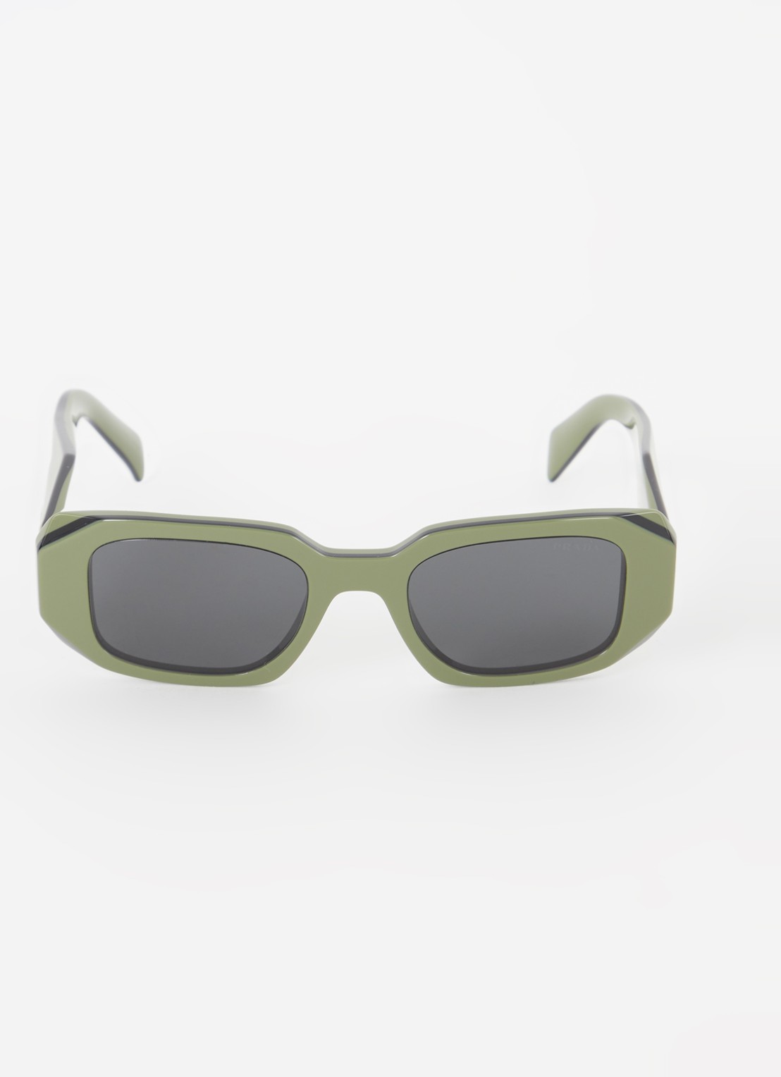 Prada Symbole zonnebril PR17WS  - detail khaki