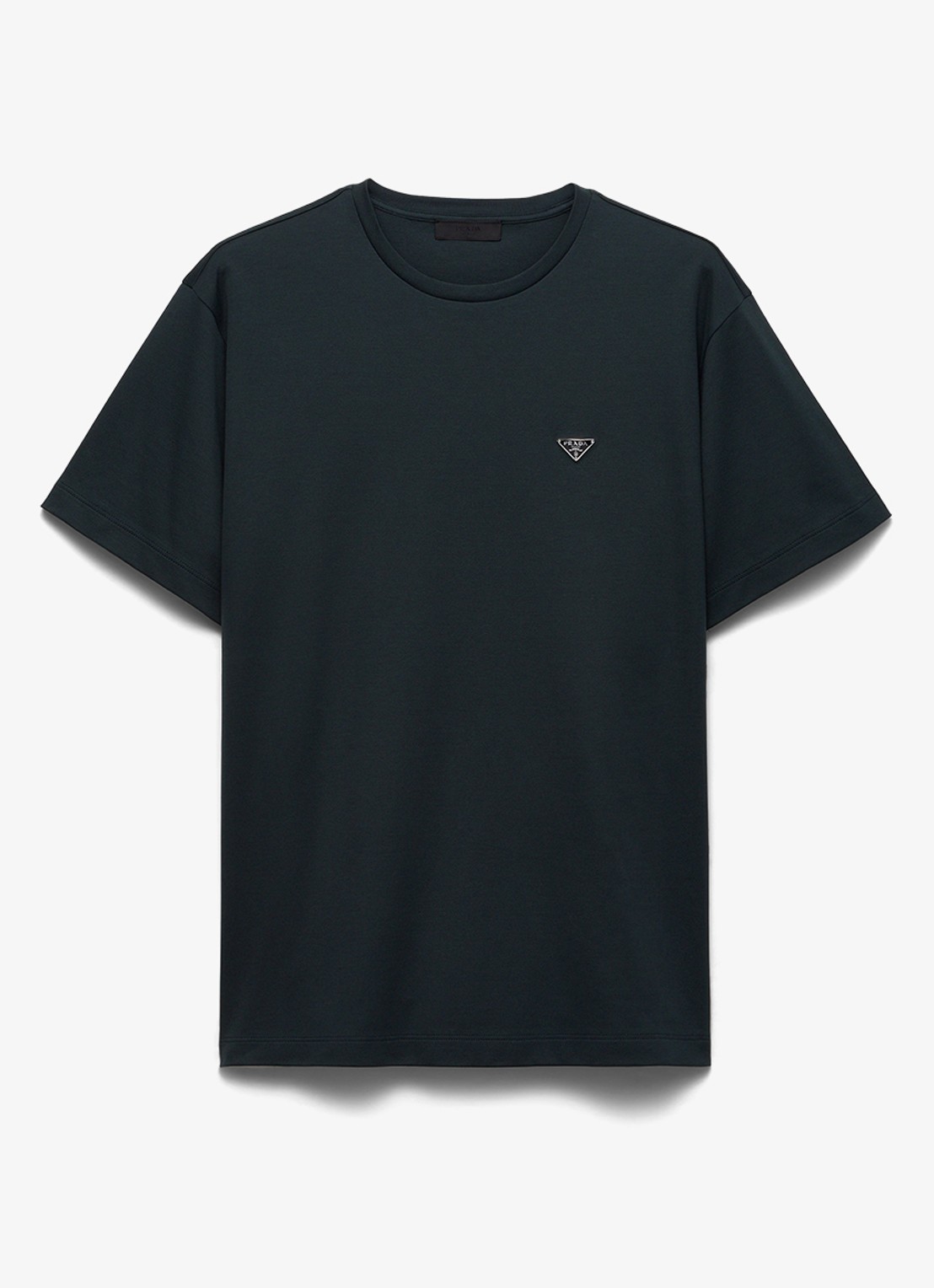 Prada T-shirt met logo - voorkant 4 groen