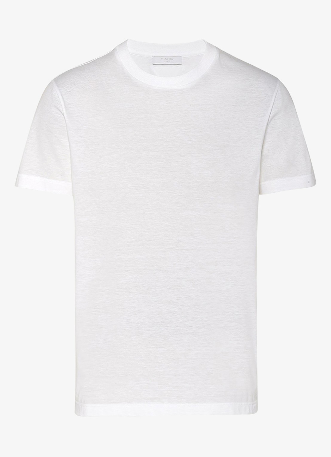 Prada T-shirt met ronde hals in 3-pack - voorkant 5 wit