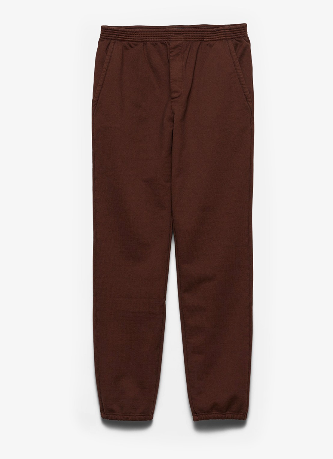 Prada Tapered fit joggingbroek met steekzakken - voorkant bruin