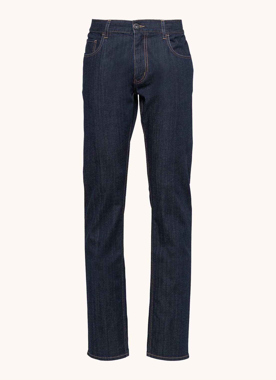 Prada Tapered jeans met donkere wassing - voorkant 2 indigo