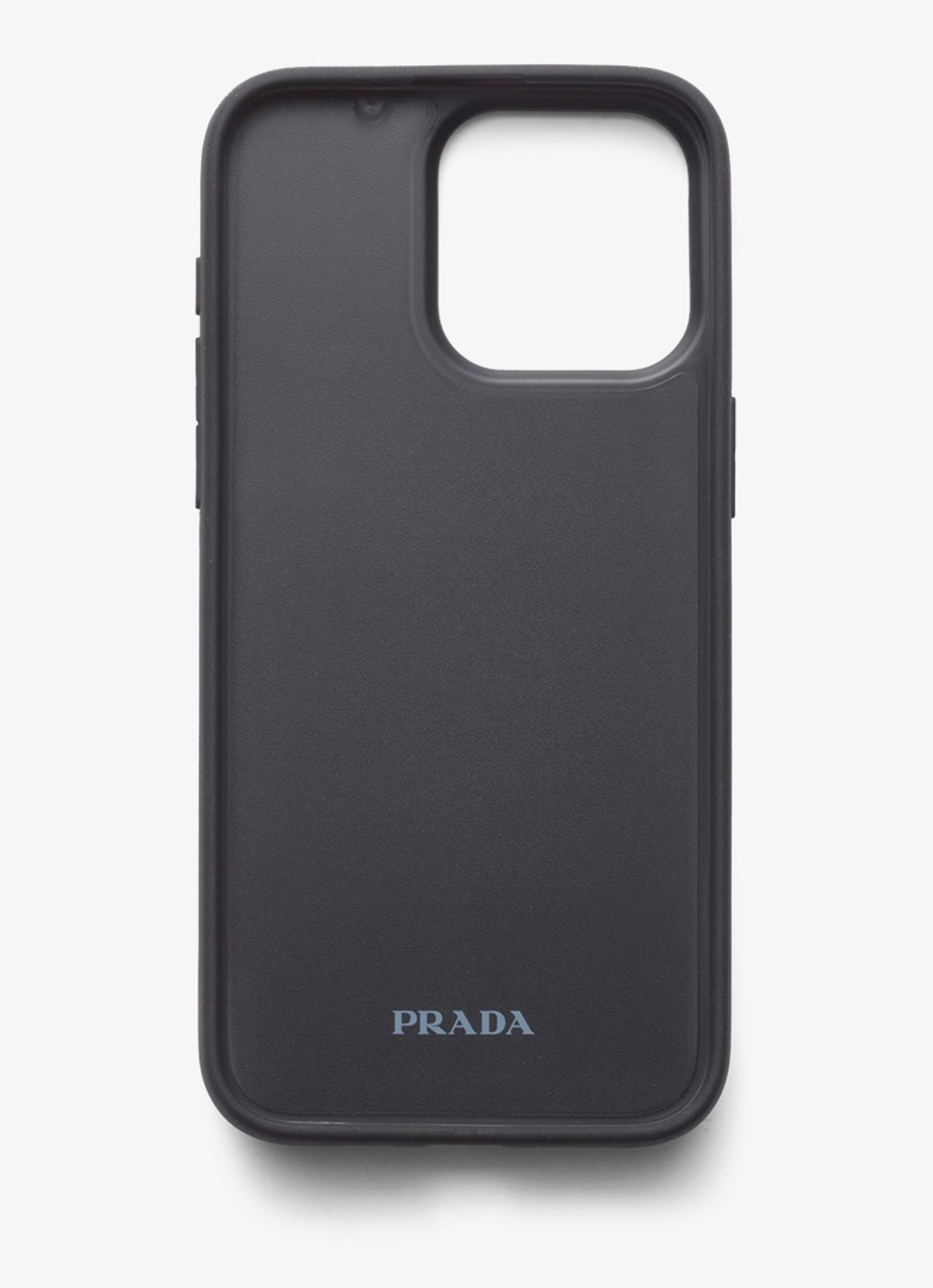Prada Telefoonhoes van leer voor iPhone 15 Pro Max - achterkant 3 zwart