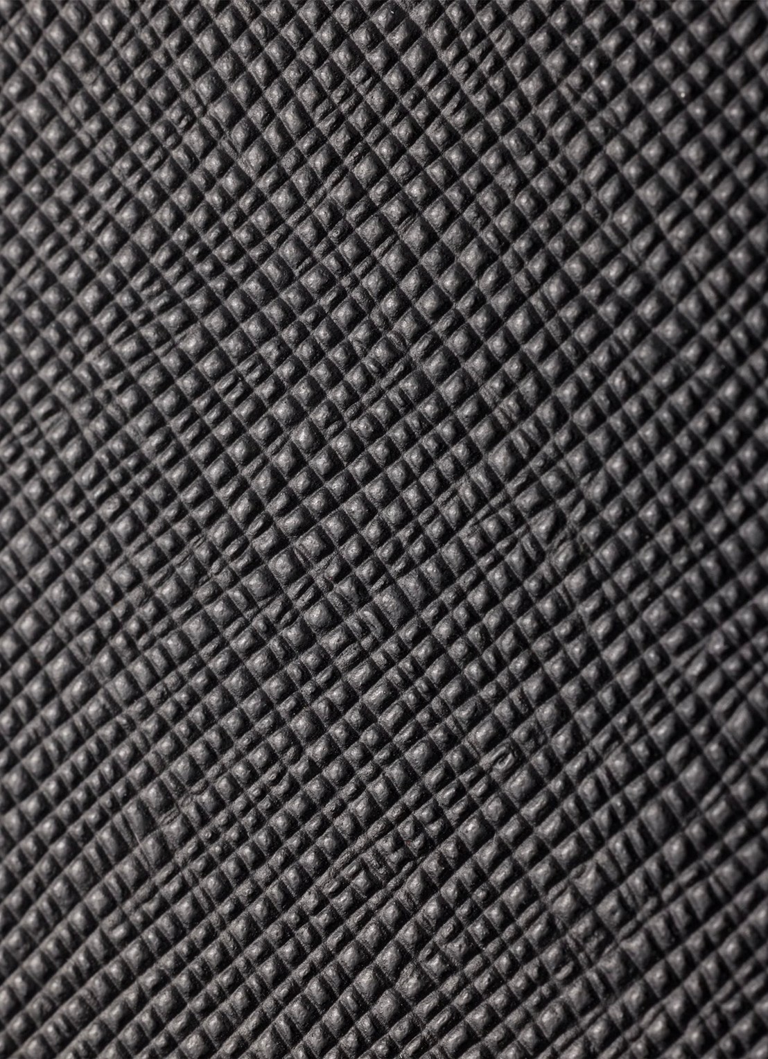 Prada Telefoonhoesje van kalfsleer met schouderriem voor iPhone 16 Pro Max - detail 2 zwart