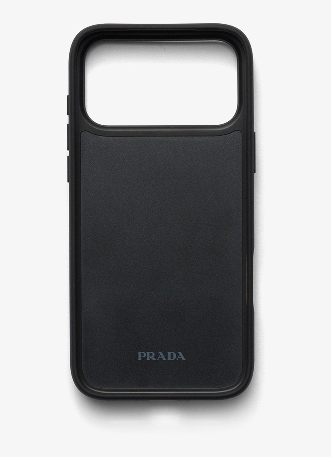 Prada Telefoonhoesje van leer voor iPhone 17 Pro Max - achterkant 3 donkerblauw