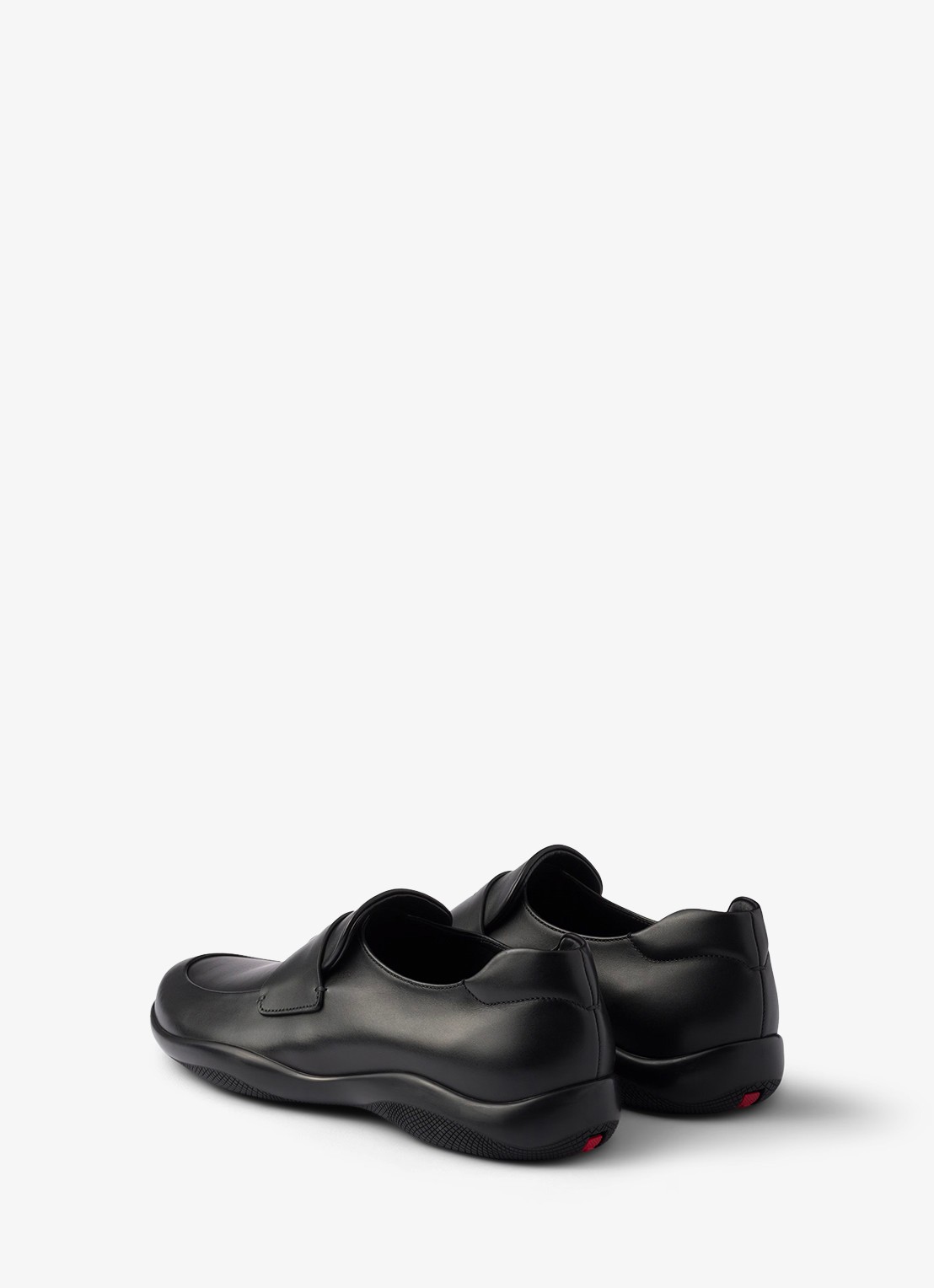 Prada Toblach loafer van kalfsleer - achterkant 6 zwart