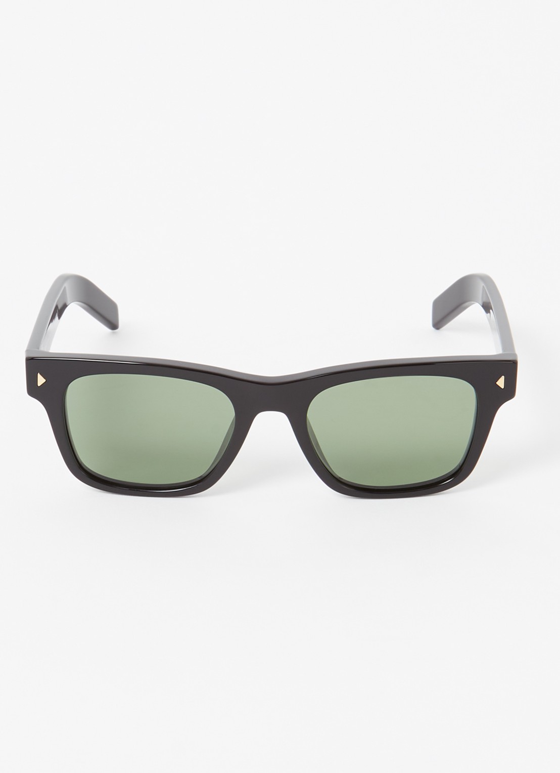 Prada Wayfarer zonnebril gepolariseerd PRA17S - detail zwart
