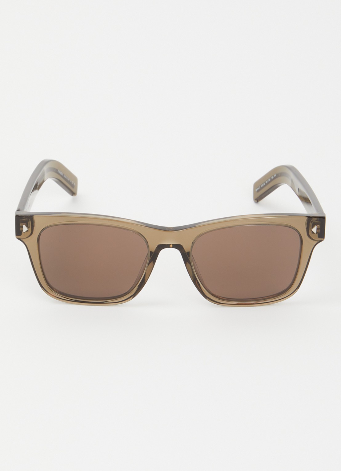 Prada Wayfarer zonnebril PR A17S - detail 2 bruin