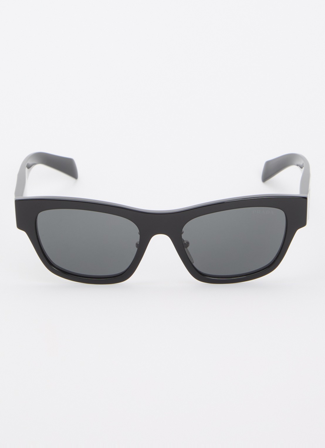 Prada Wayfarer zonnebril PR B09SF - detail zwart