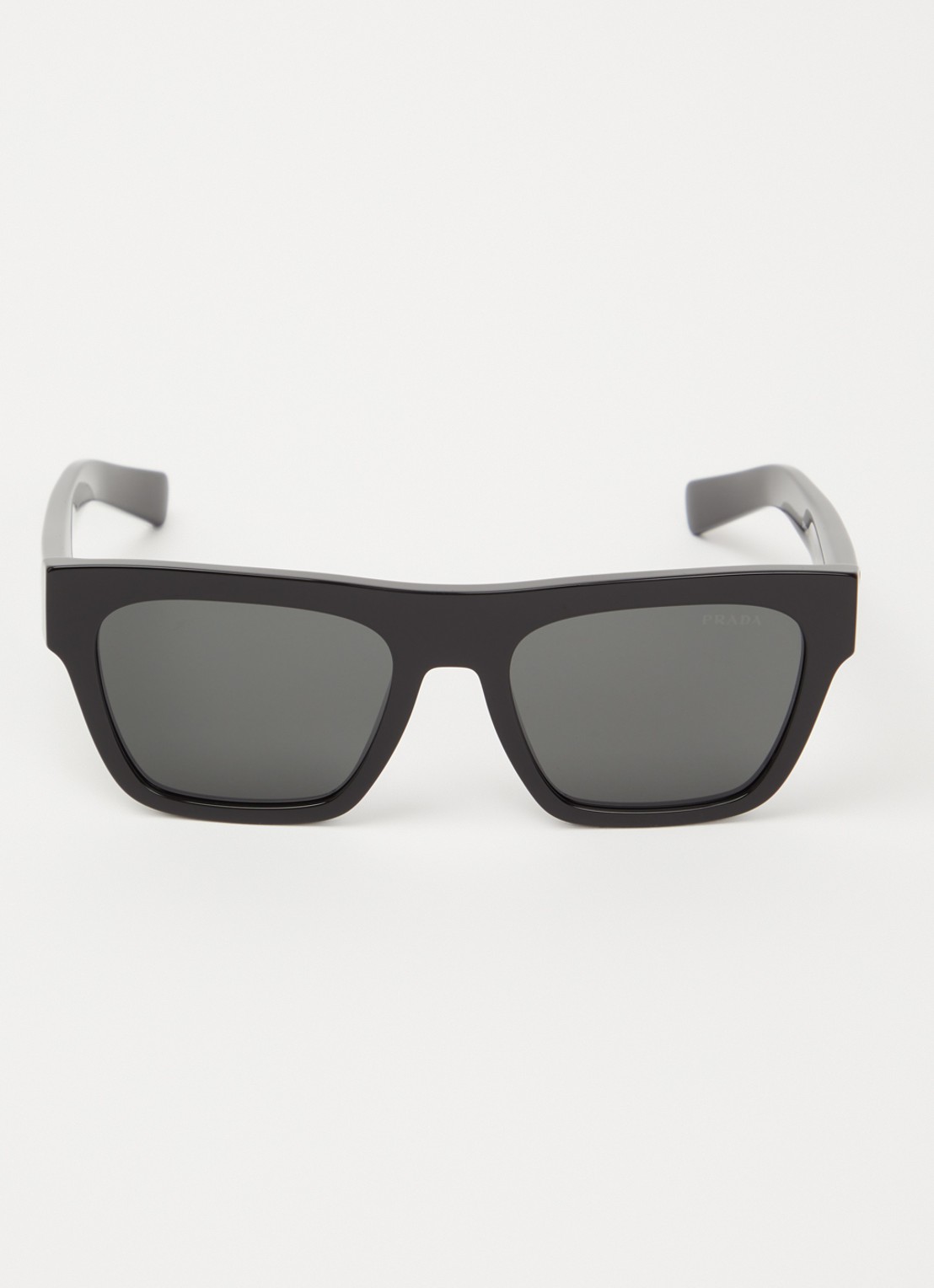 Prada Wayfarer zonnebril PR C03S - detail 2 zwart