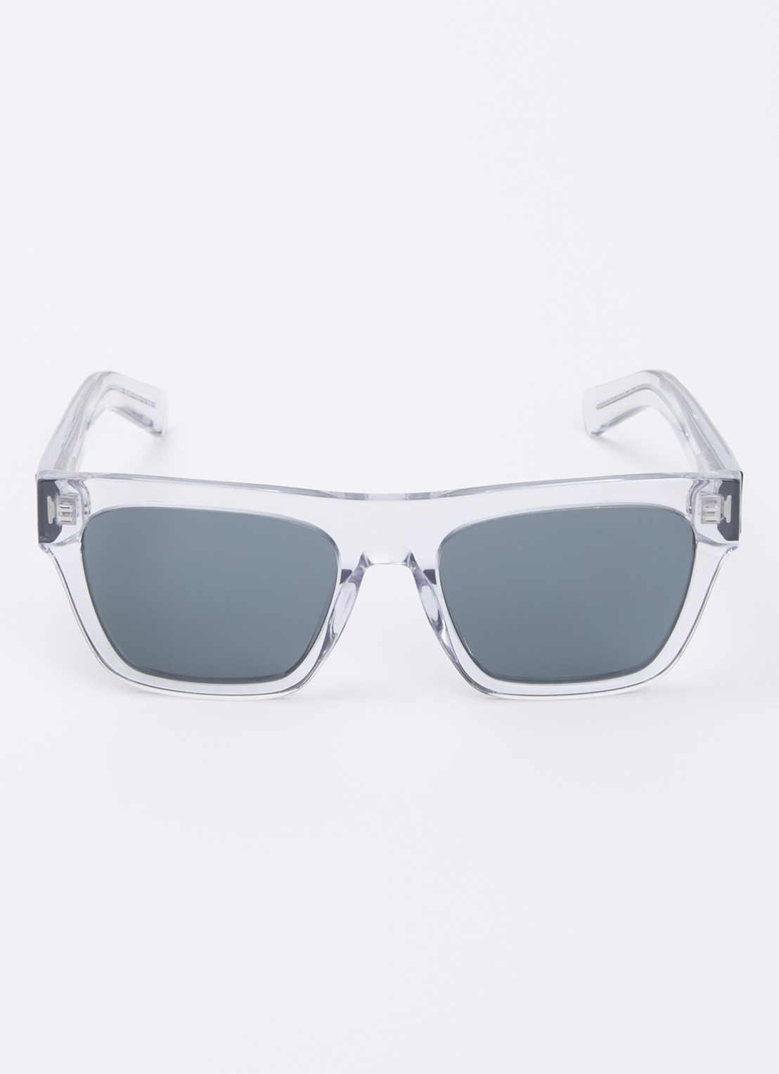 Prada Wayfarer zonnebril PR C03S - detail 2 lichtgrijs