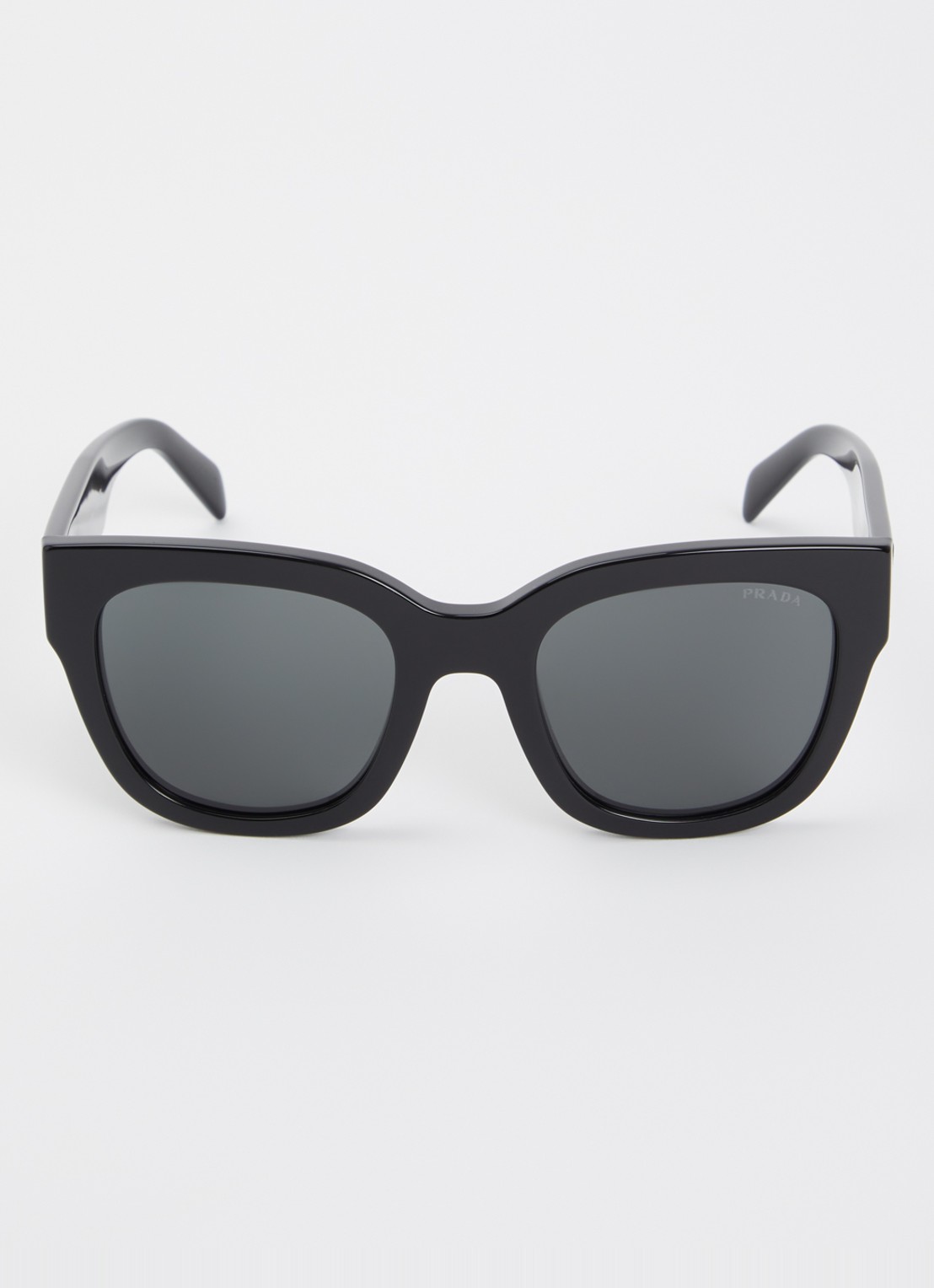 Prada Wayfarer zonnebril PR C04S - detail zwart