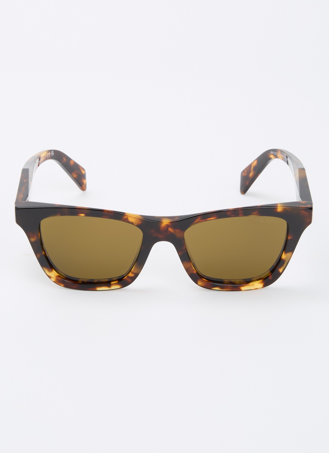 Prada Wayfarer zonnebril PR C07S - detail 2 bruin