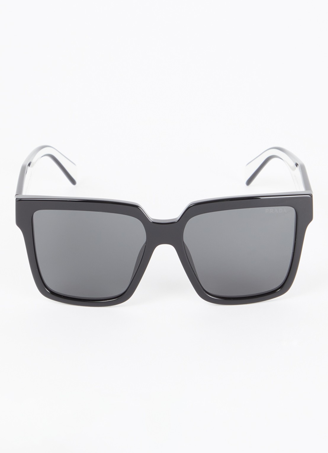 Prada Wayfarer zonnebril PR24Z - detail zwart