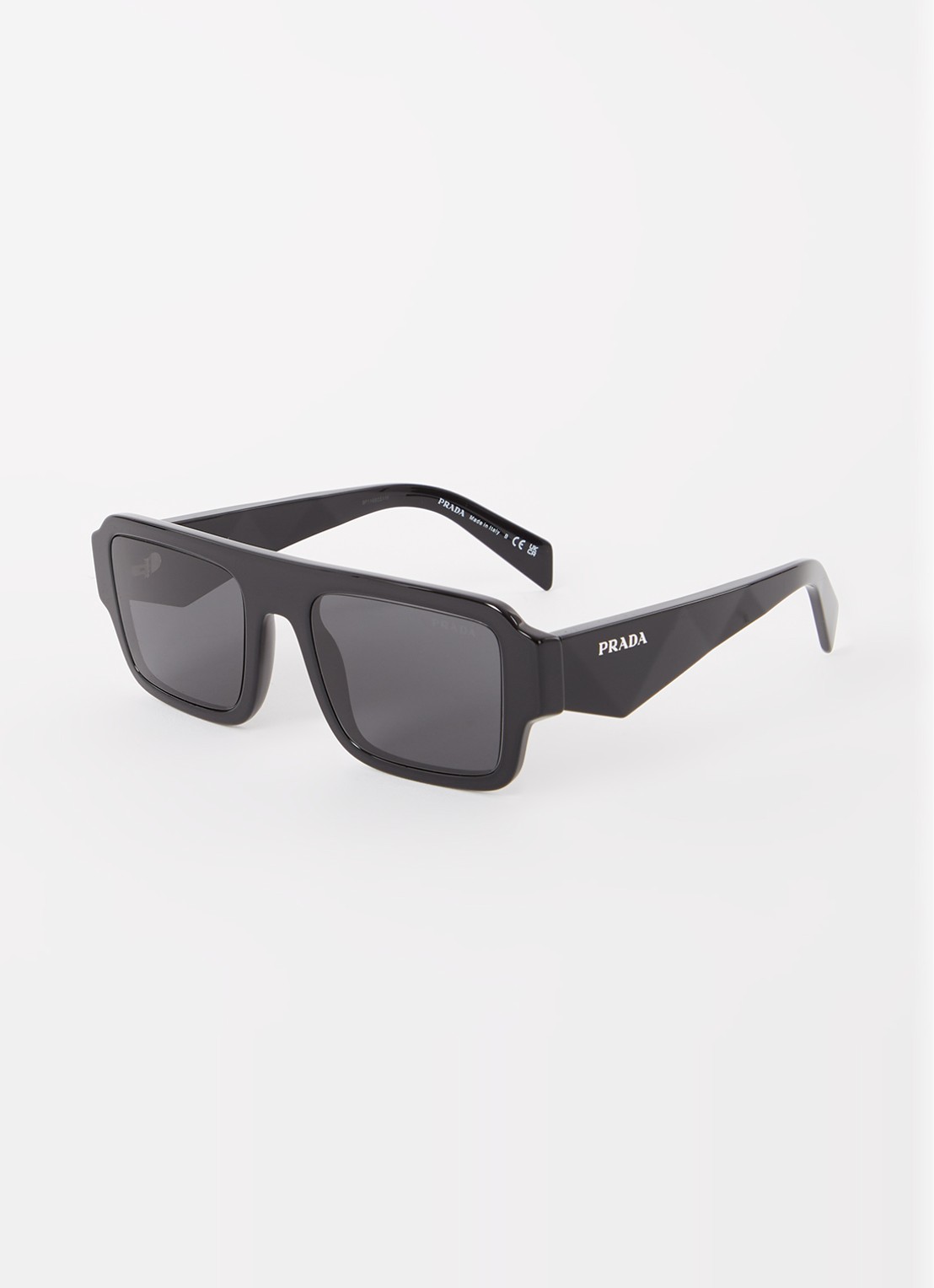 Prada Wayfarer zonnebril PRA05S - voorkant 4 zwart