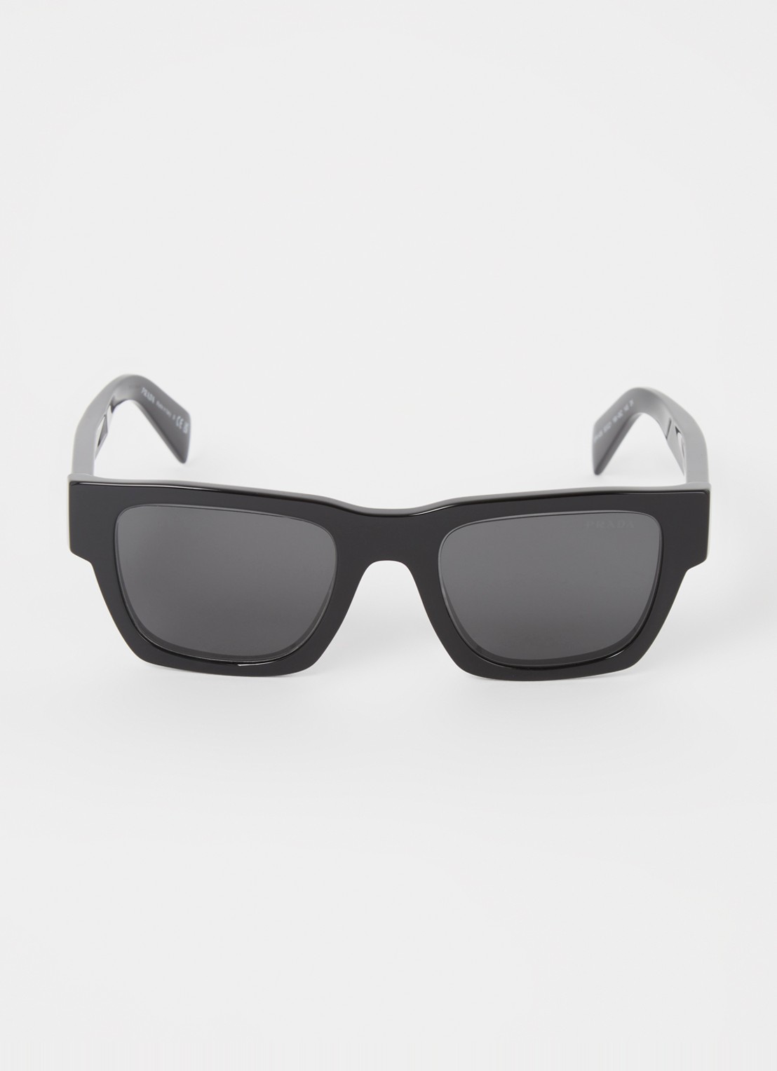 Prada Wayfarer zonnebril PRA06S - detail zwart
