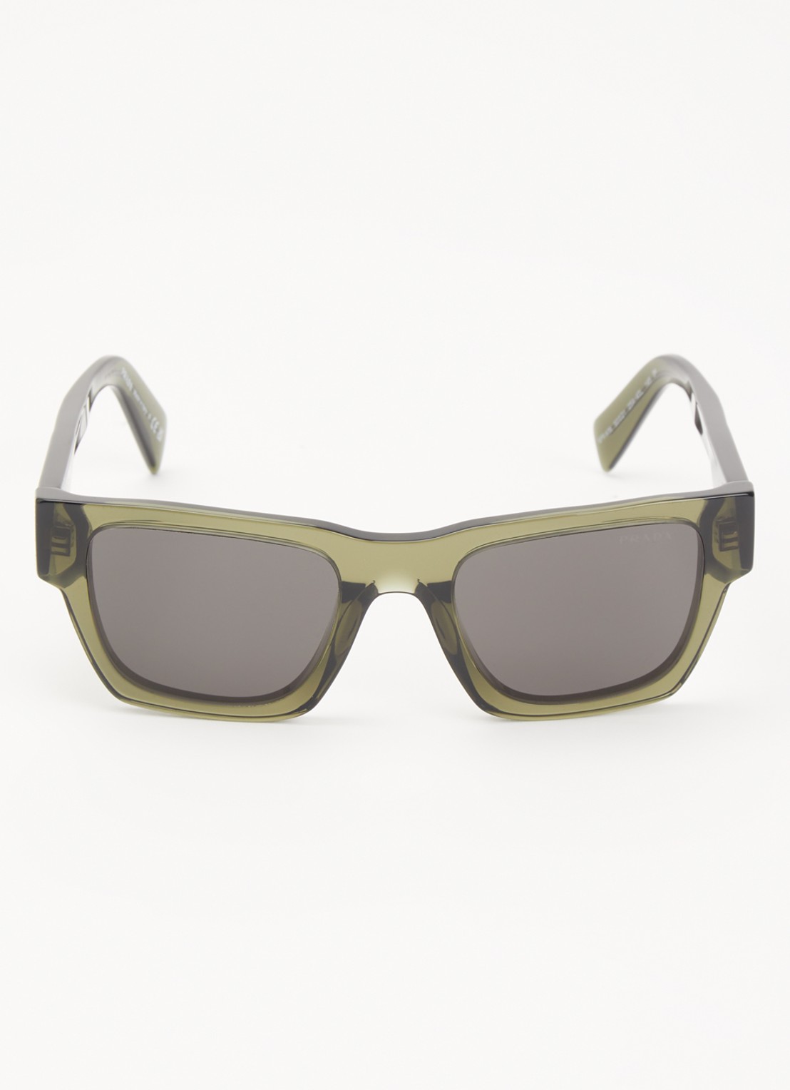 Prada Wayfarer zonnebril PRA06S - detail 2 mosgroen