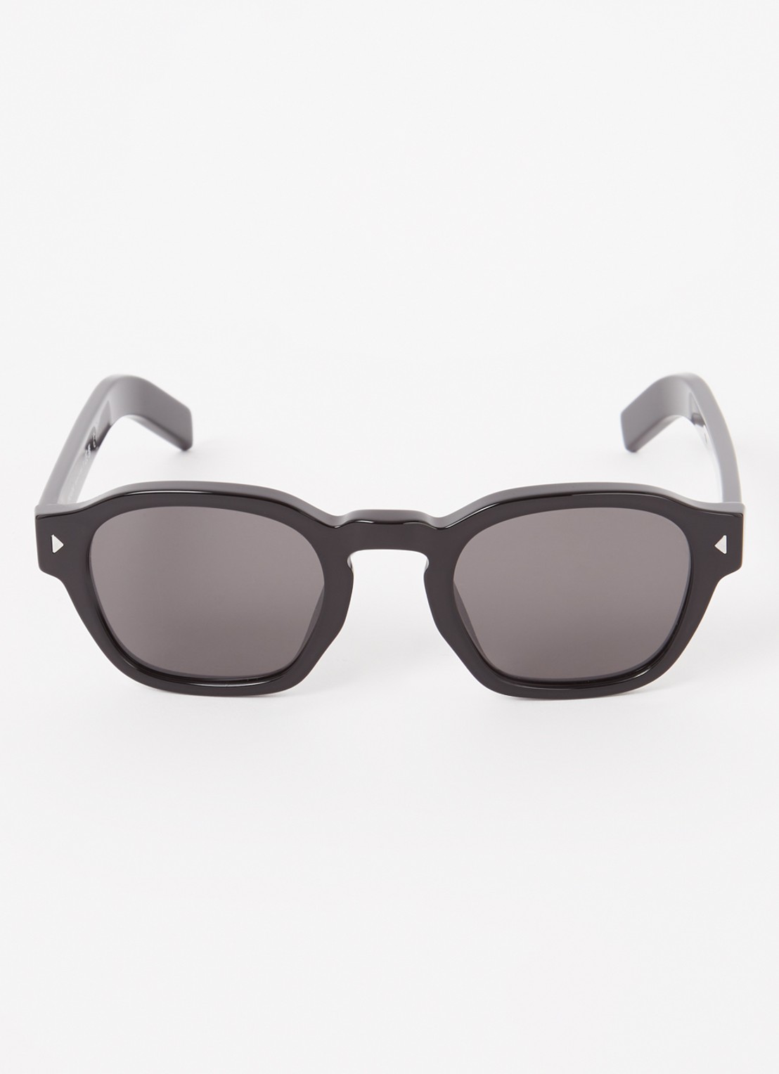 Prada Wayfarer zonnebril PRA16S - detail zwart