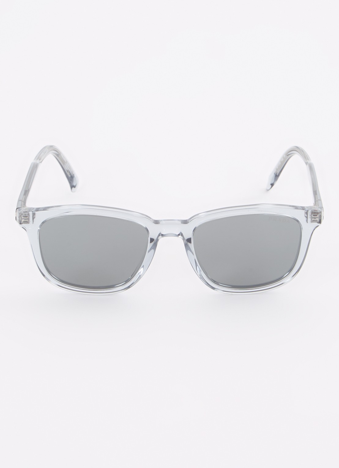 Prada Wayfarer zonnebril PRA21S - detail grijs