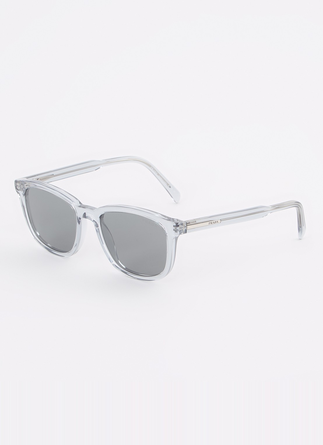 Prada Wayfarer zonnebril PRA21S - voorkant 4 grijs