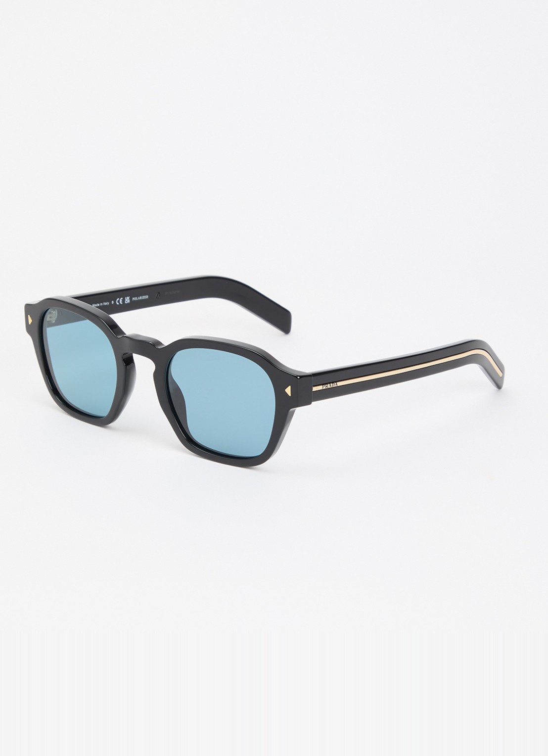 Prada Wayfarer zonnebril SPR A16 - voorkant zwart
