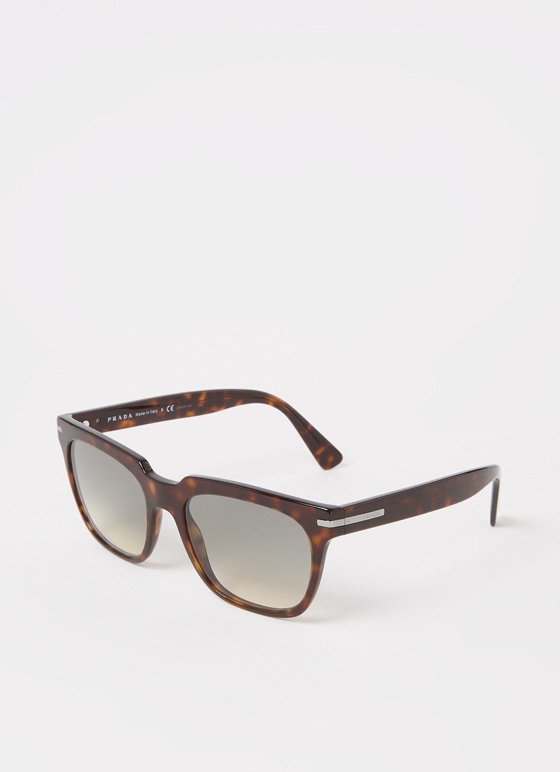 Prada Zonnebril PR04YS - voorkant 3 donkerbruin