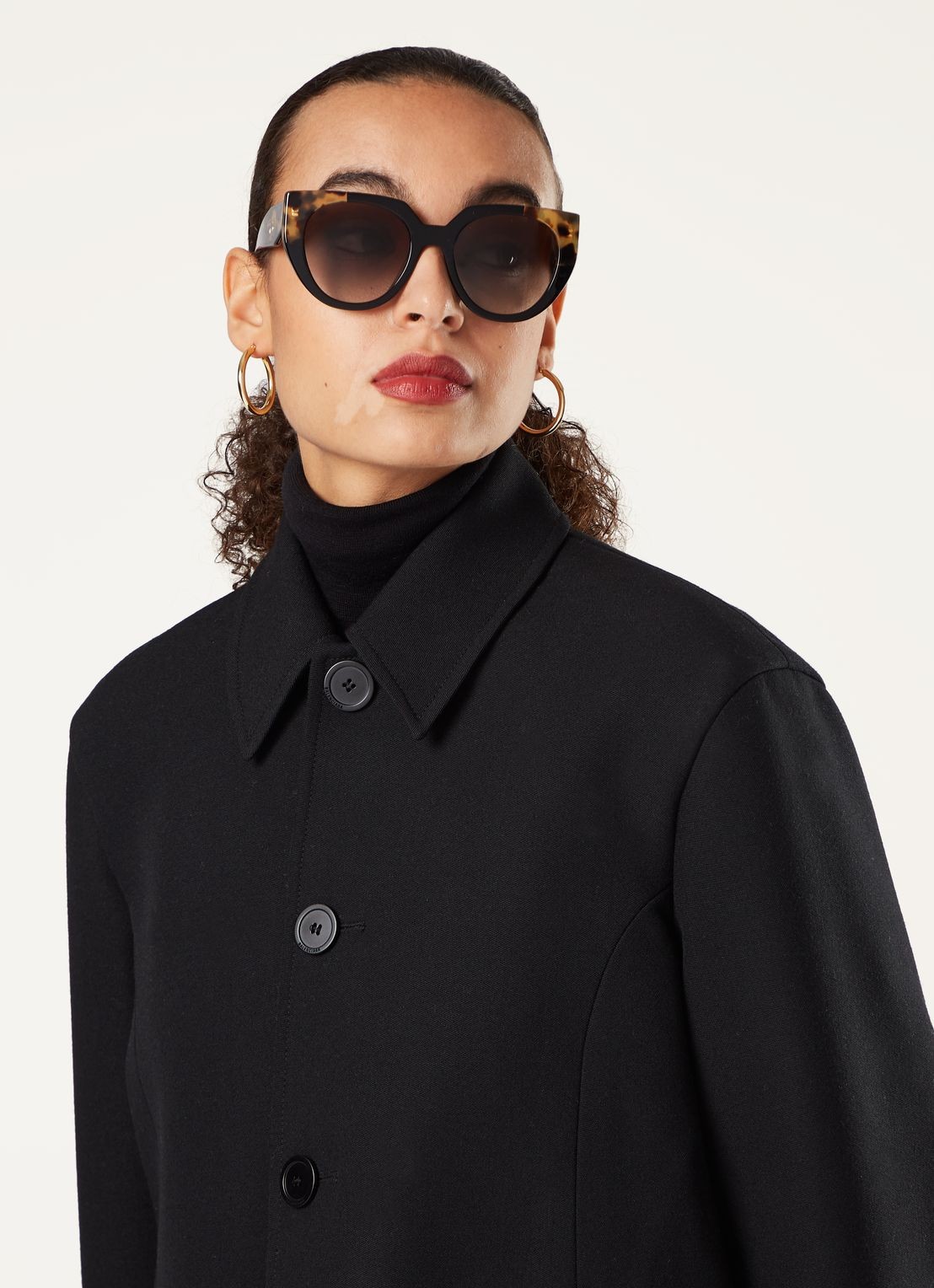 Prada Zonnebril PR14WS - voorkant 2 zwart