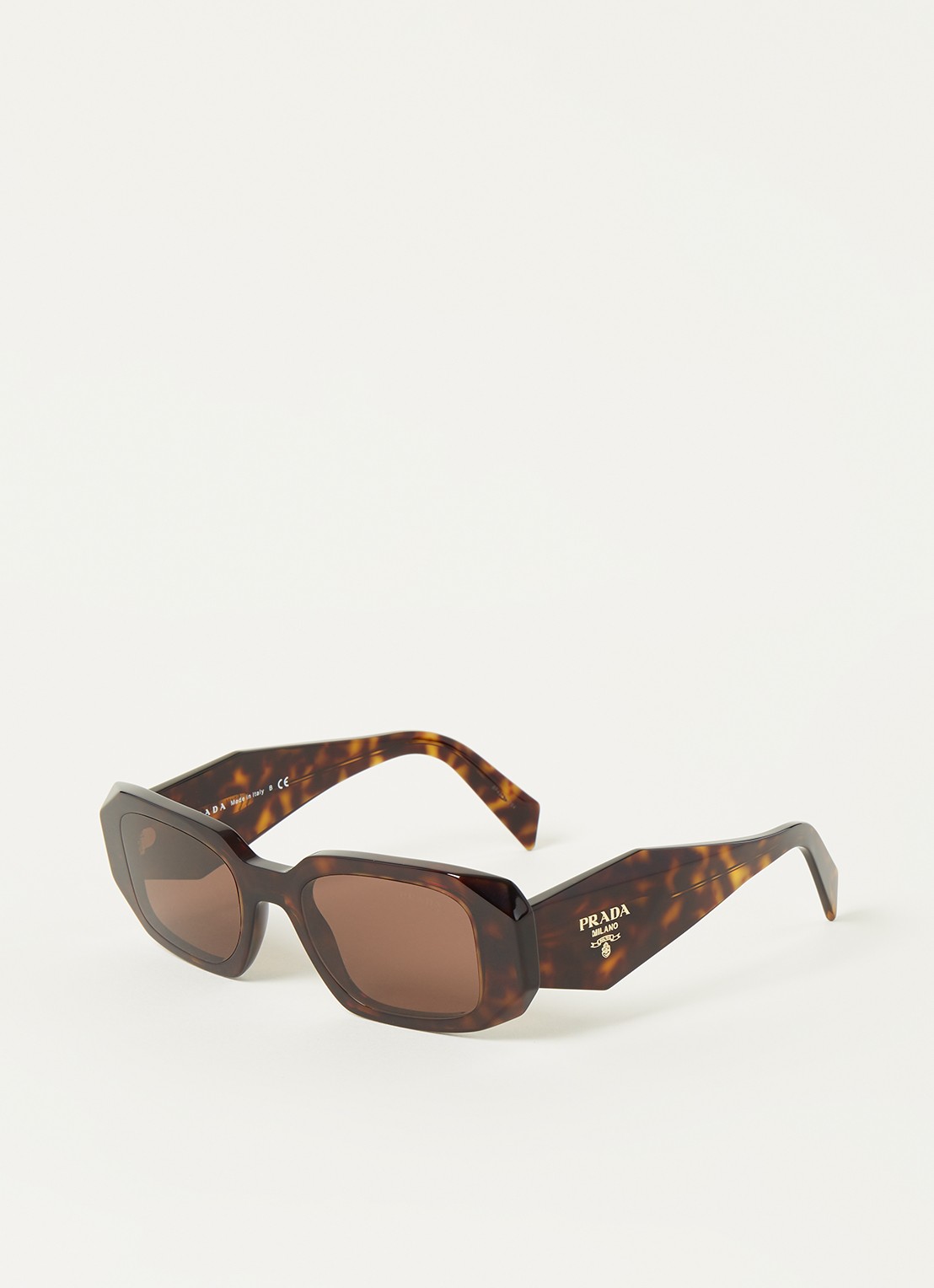 Prada Zonnebril PR17WS - voorkant donkerbruin
