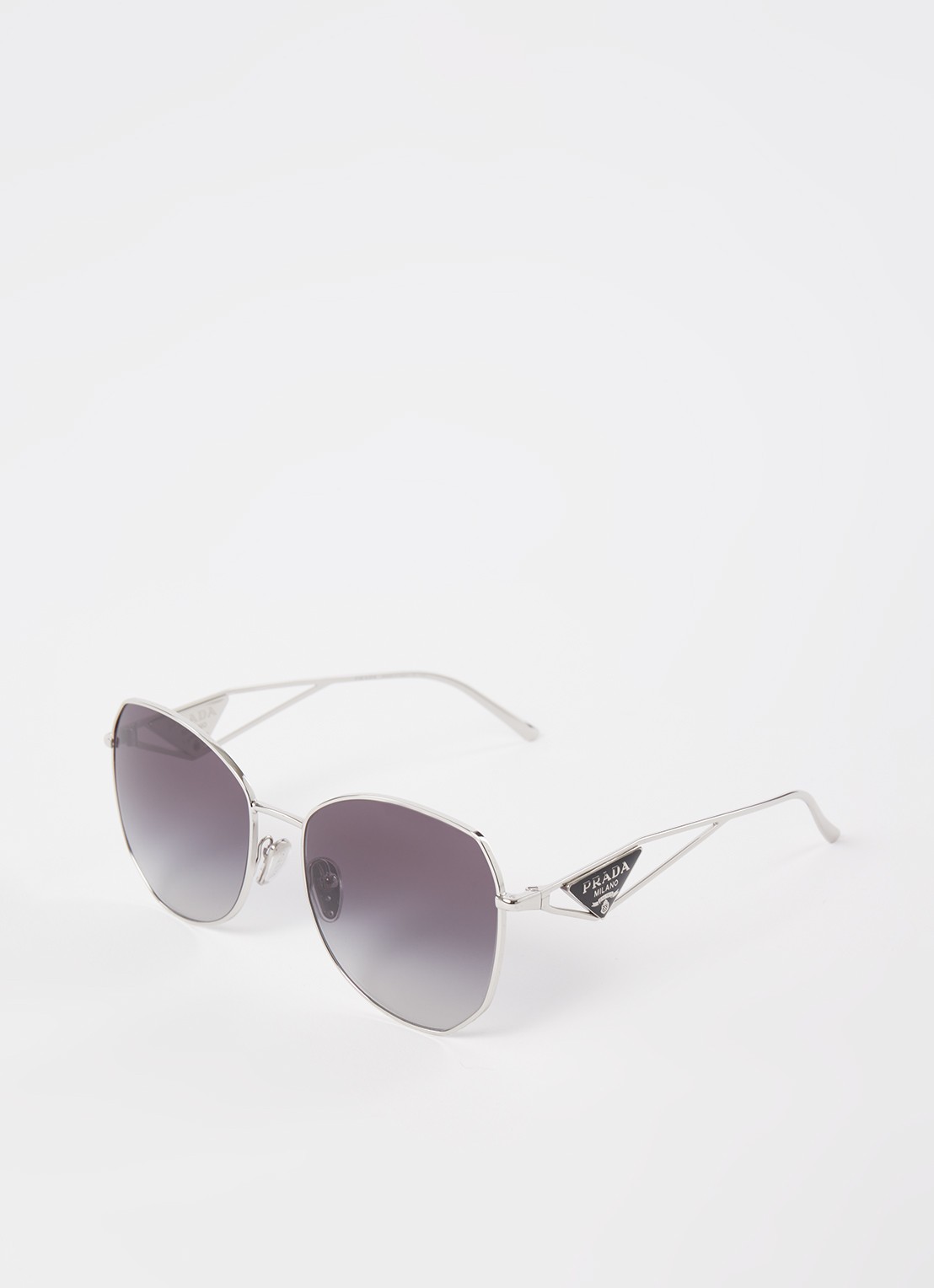 Prada Zonnebril PR57YS - voorkant 3 zilver