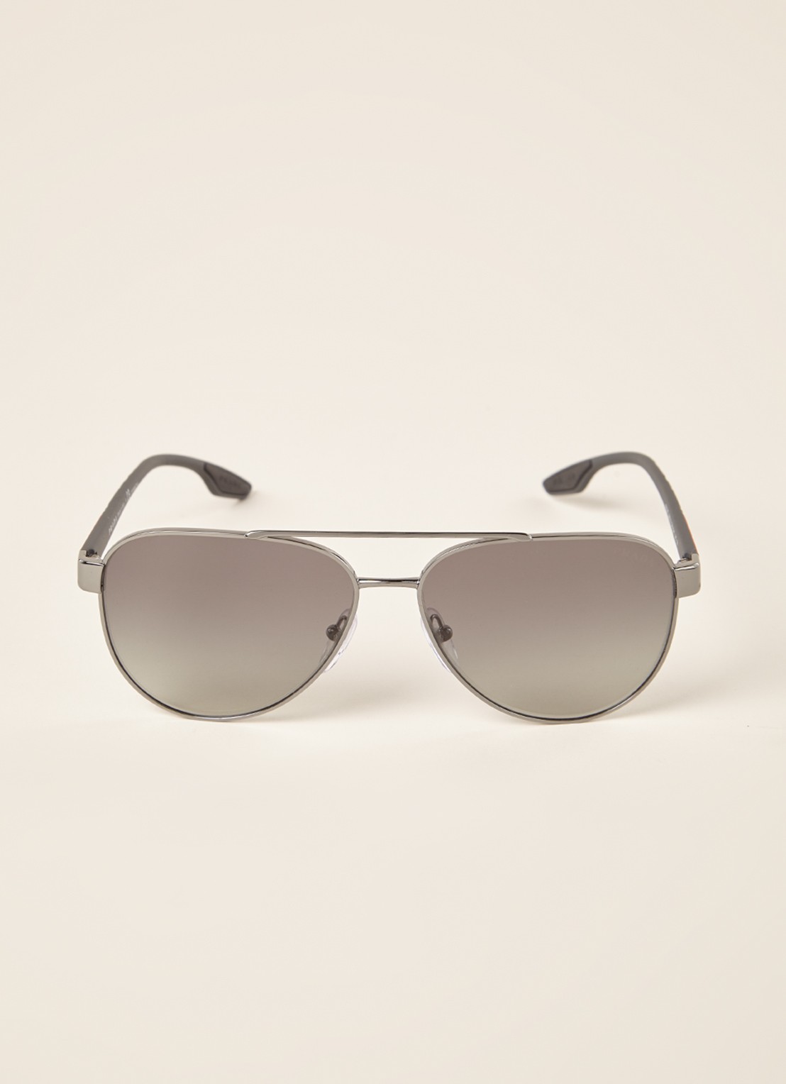 Prada Zonnebril PS54TS - voorkant 2 donkergrijs