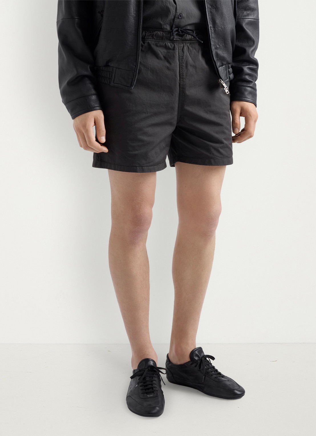 Prada Zwemshorts met steekzakken - detail 2 donkergrijs