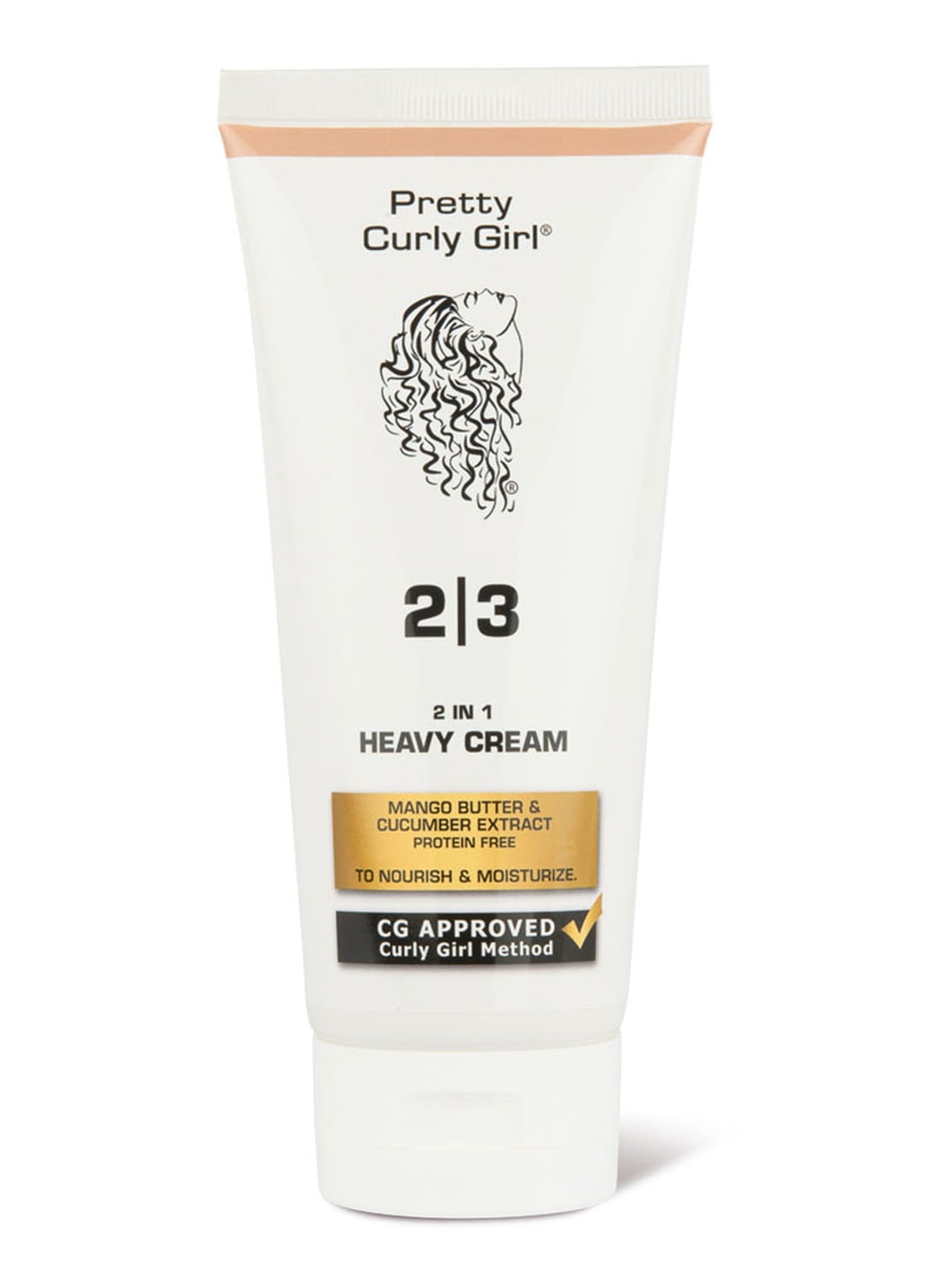 Pretty Curly Girl 2 In 1 Heavy Cream - haarcrème  - voorkant undefined