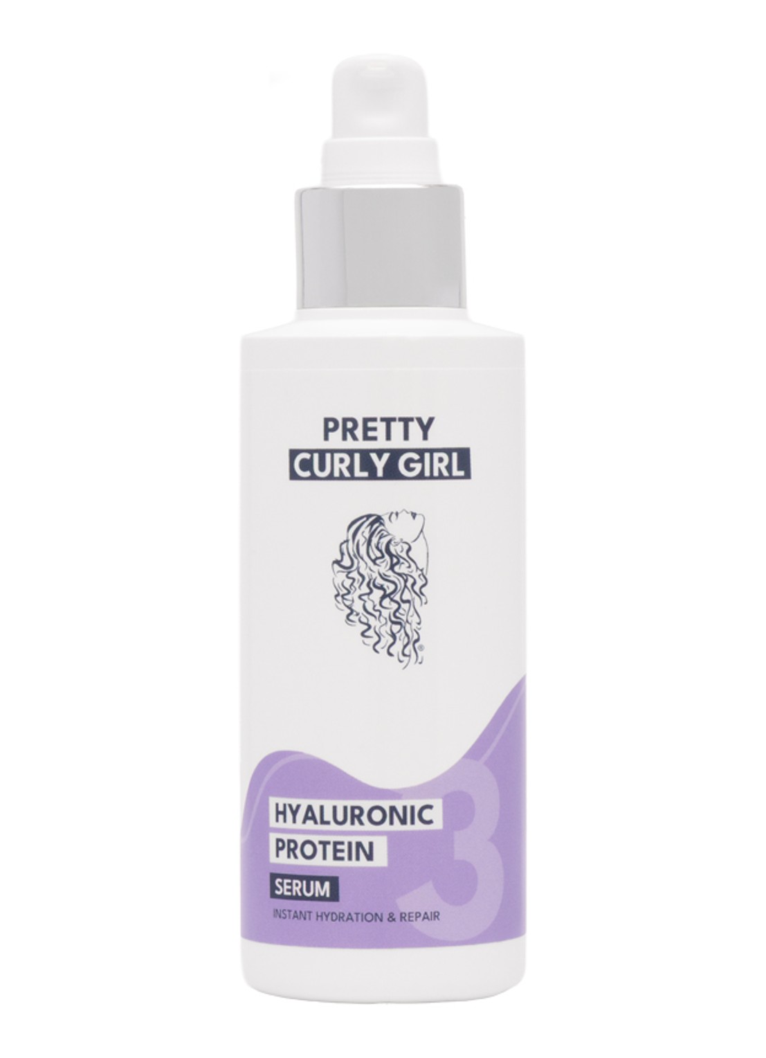 Pretty Curly Girl Hyaluronic protein serum - haarserum - voorkant undefined
