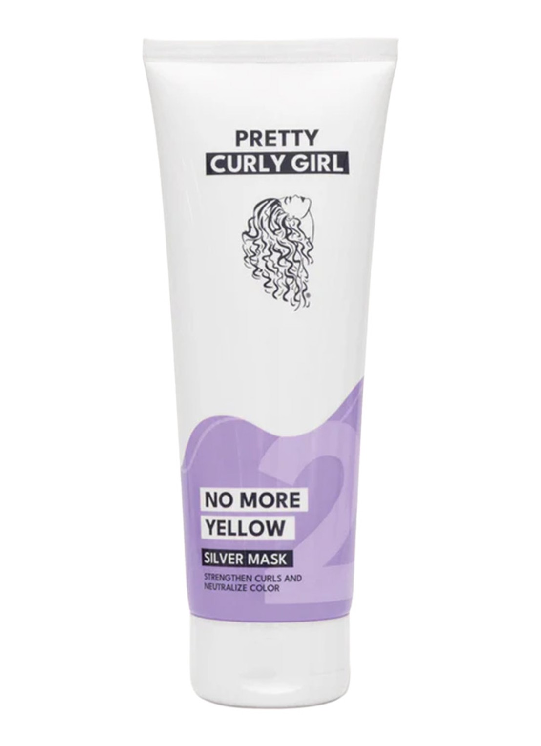 Pretty Curly Girl No more yellow silver mask - haarmasker - voorkant undefined