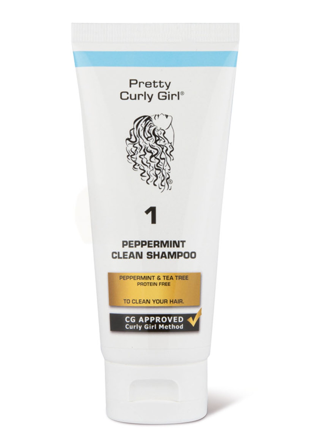 Pretty Curly Girl Pepperment Clean Shampoo - voorkant undefined