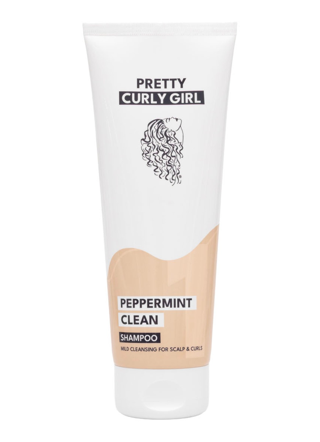 Pretty Curly Girl Peppermint Clean Shampoo - voorkant undefined