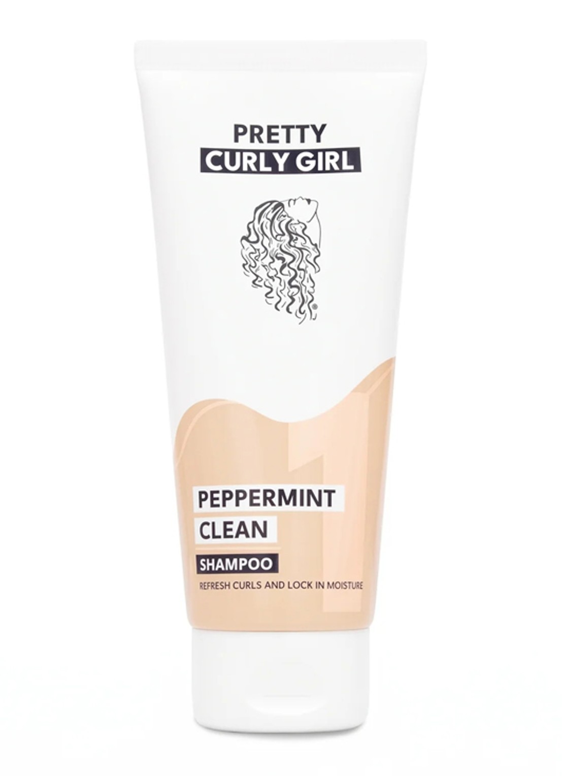 Pretty Curly Girl Peppermint Clean Shampoo - voorkant undefined