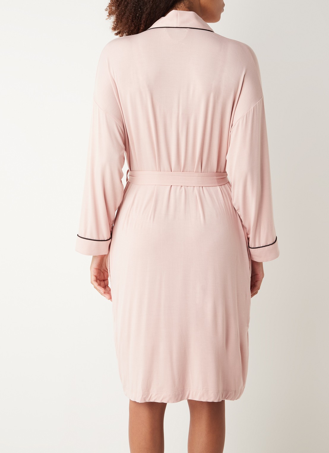 Pretty You Kimono met strikceintuur - achterkant 3 roze