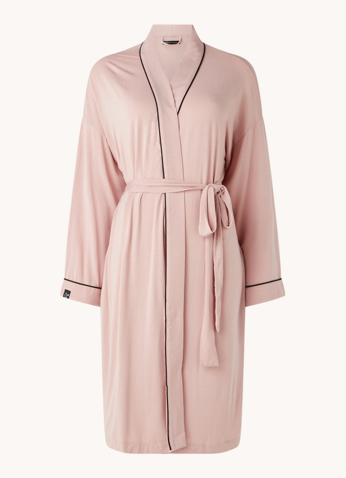 Pretty You Kimono met strikceintuur - voorkant 2 roze