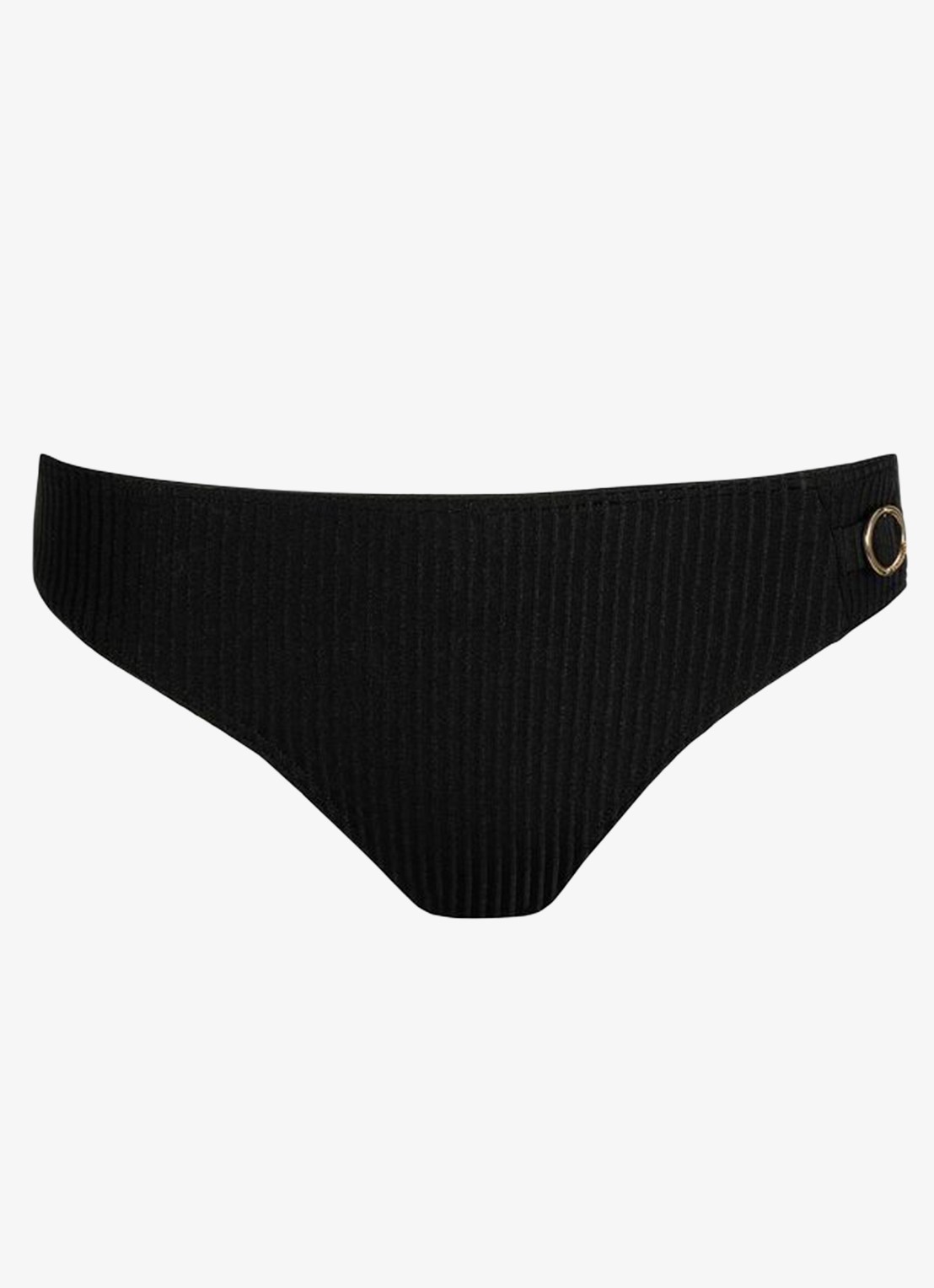 PrimaDonna Delray bikinislip met structuur - voorkant zwart