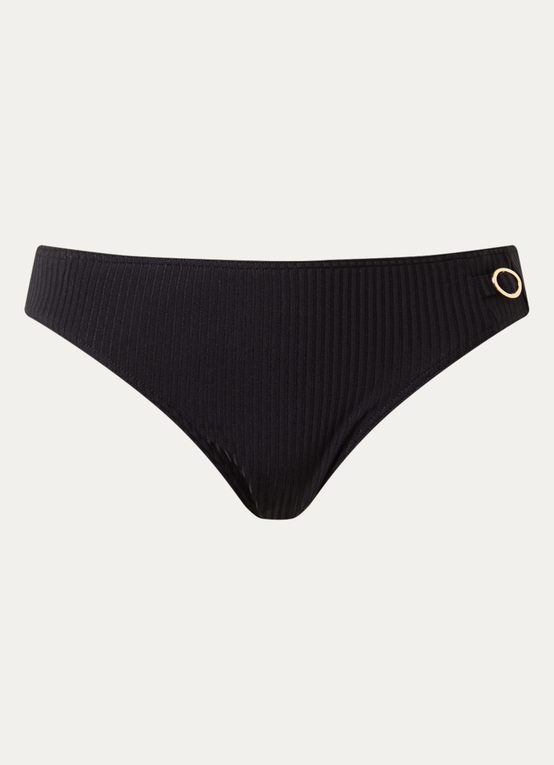 PrimaDonna Delray bikinislip met structuur - voorkant zwart