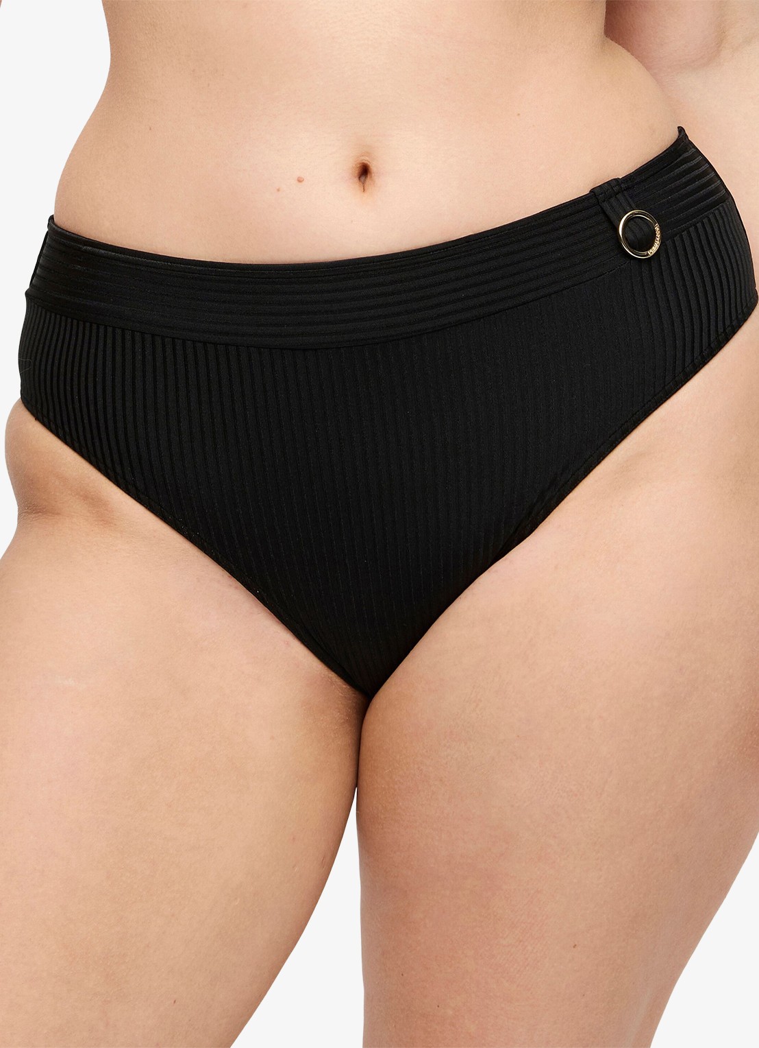 PrimaDonna Delray hipster bikinislip met structuur - detail 4 zwart