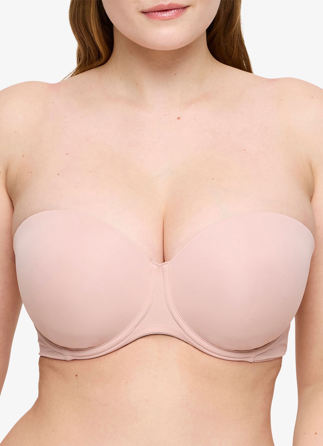 PrimaDonna Figuras voorgevormde strapless bh - detail 3 lichtroze