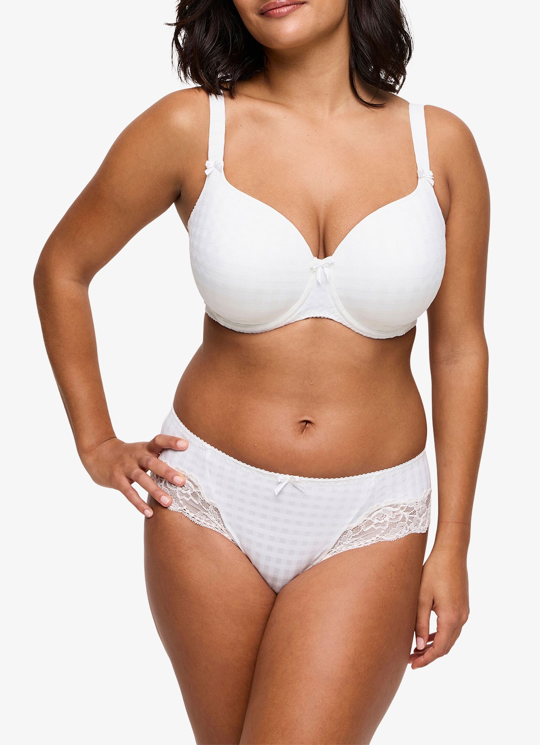 PrimaDonna Madison hotpants - voorkant 8 wit