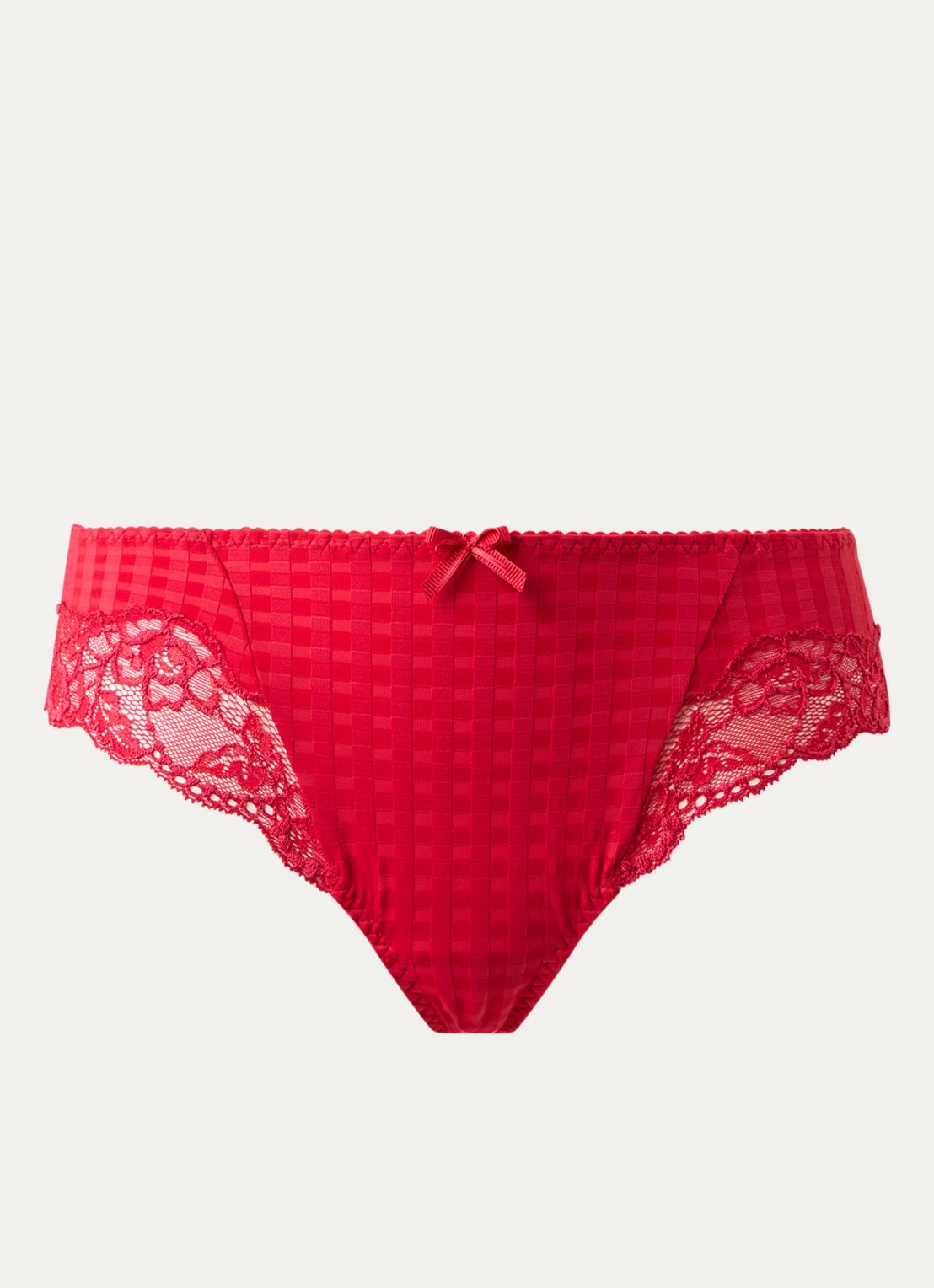 PrimaDonna Madison shorty met kant - voorkant 7 rood