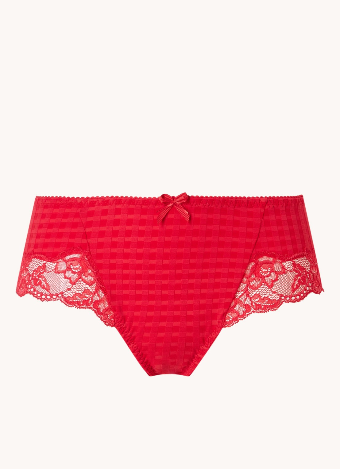 PrimaDonna Madison shorty met kant - voorkant 8 rood